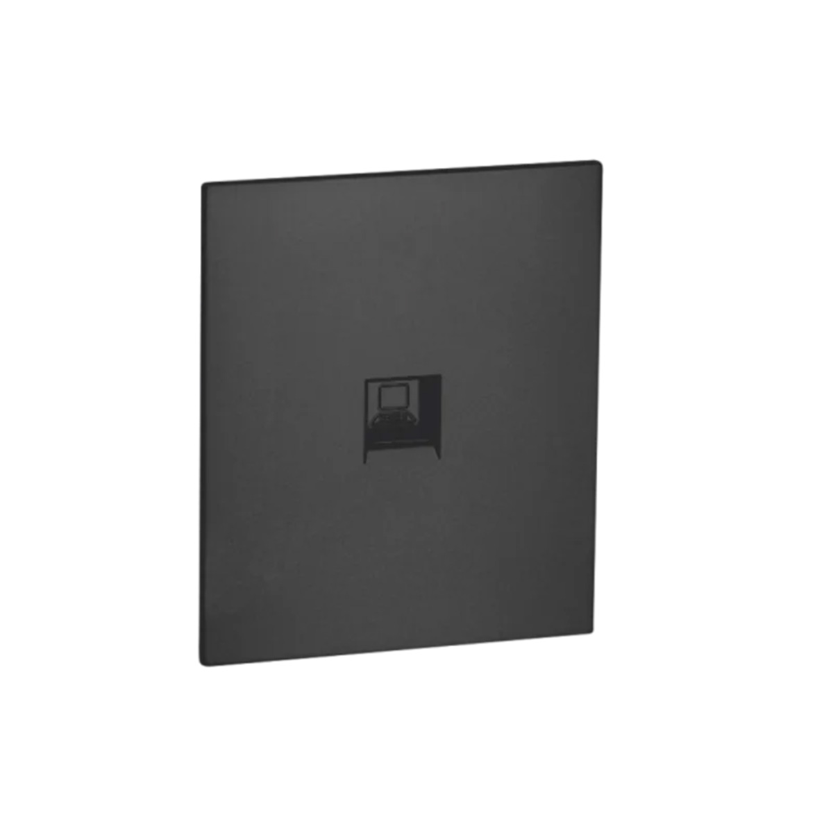 Розетка компьютерная RJ45 cat.5Е c/у б/рамки QUATTRO ULTIMA BLACK UNIT (10)