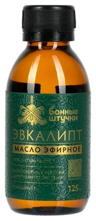 Масло эфирное Банные штучки, 125 мл Эвкалипт 32822