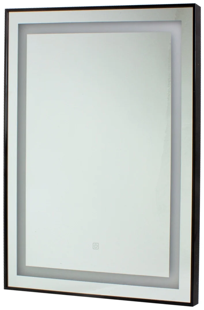 Зеркало T003-1, 80*60cm (Черная рамка)