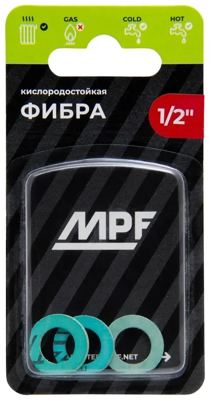 Прокладка из фибры MPF 1/2" (3 шт.), MP арт.ИС.131248
