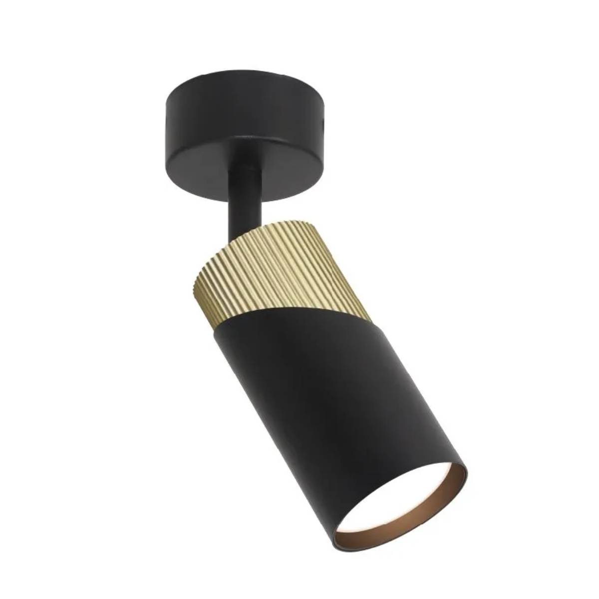 Светильник накладной WOLTA WSL-GU10/S06BG под лампу GU10 Черный / Золотой DOLCE