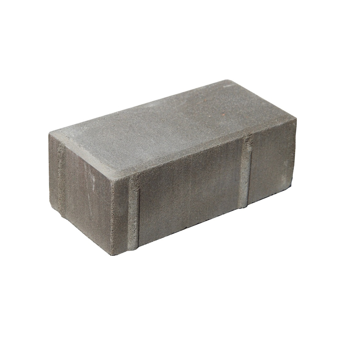 тротуарная плитка"Кирпичик"серый