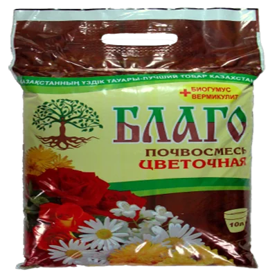 Почвосмесь с вермикулитом Цветочная 10л