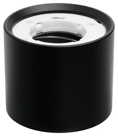Светильник накладной WOLTA WSL-GX53/01BL IP20 под лампу GX53 Чёрный BASIC D82x70