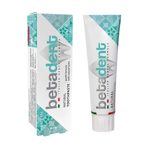 Паста зубная BETADENT NATURAL 100 мл Италия