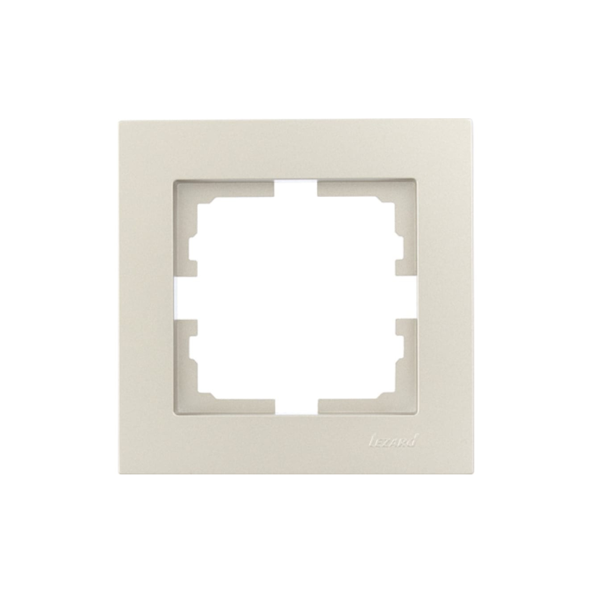 Рамка VESNA 742-3700-146 1-ая горизонтальная титан