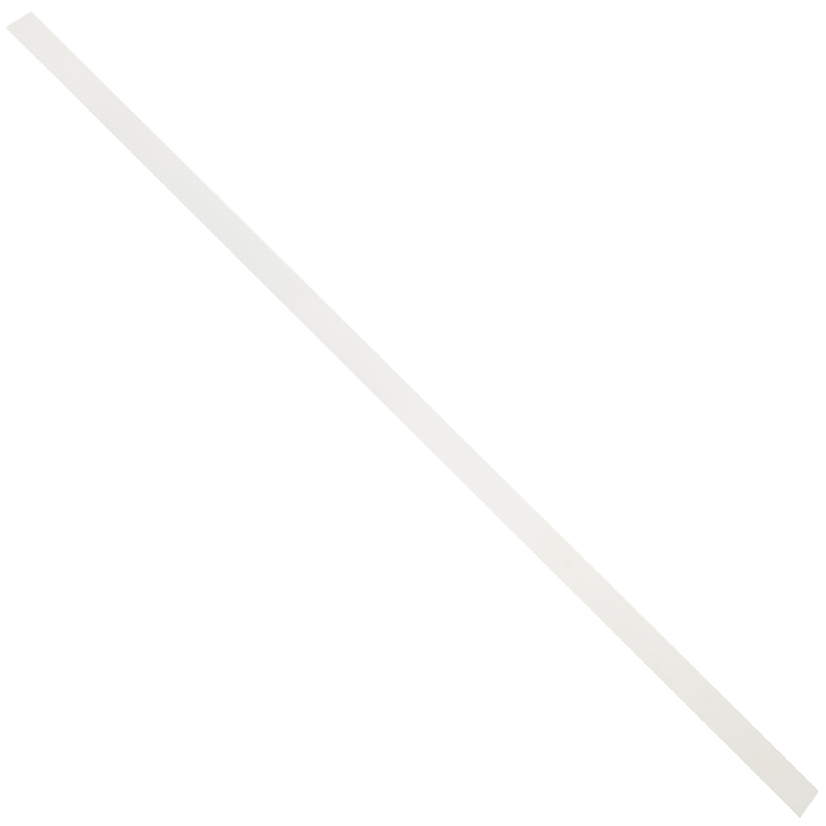 Наличник ПВХ эмалит белый плоский (Дверное полотно Аксиома)