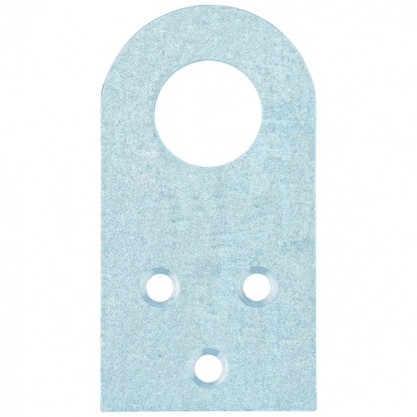 Проушина прямая, 2,0 мм, 70х30 мм, цинк// СИБРТЕХ//Россия