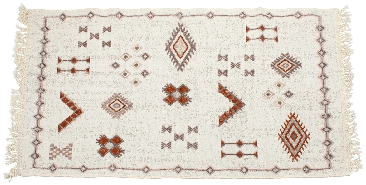 Коврик KILIM GOLD 60x120 см хлопок, бежевый U60631