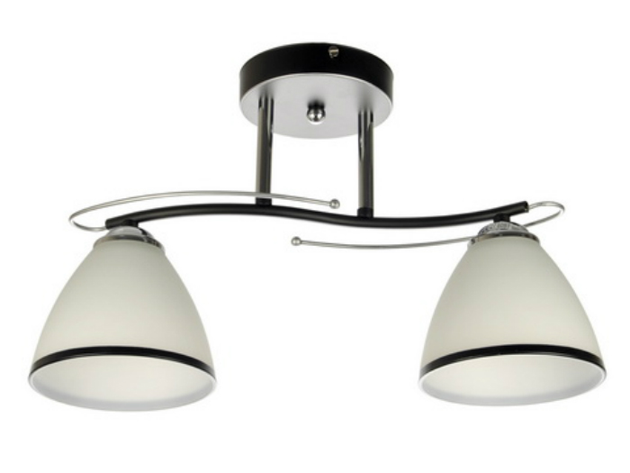 Люстра "Каскад" 121036 черный 2/Е27/60вт К007124