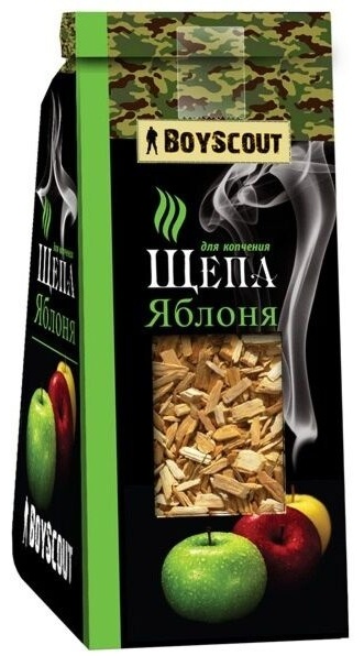 Щепа для копчения "Яблоня", 1л., BoyScout