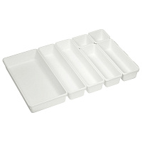 Набор лотков-вкладышей IDEA №3 7шт. Белый М 1619