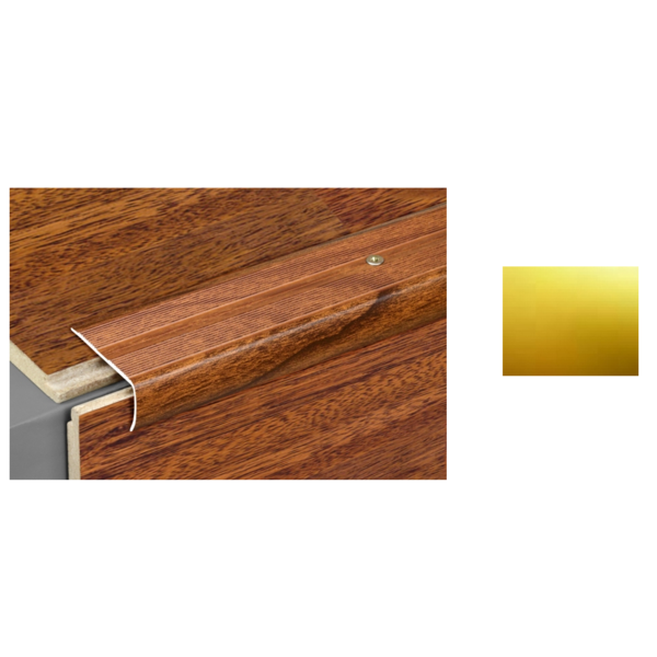 Профиль угловой  ПУ 06. золото.1,35м