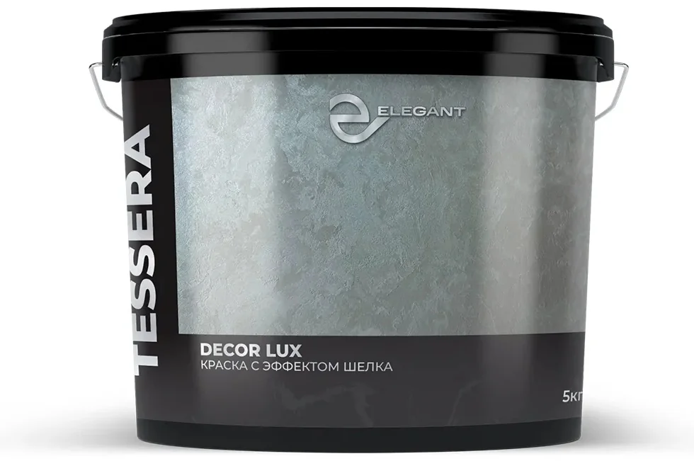 Краска декоративная Elegan с эффектом шелка Tessera 5кг