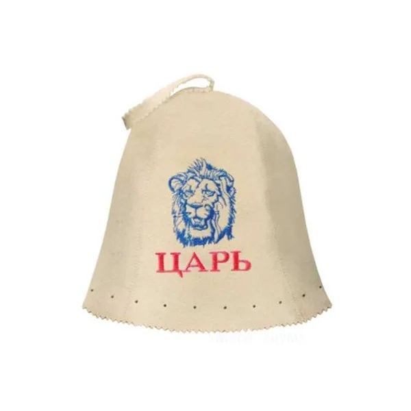Шапка для бани и сауны Банные штучки, Царь, войлок 100% 41032