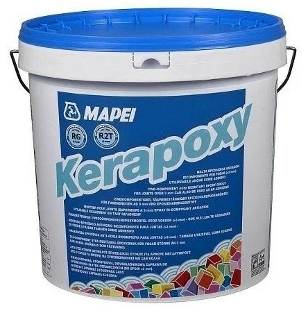 Затирка эпоксидная Керапокси, ТМ MAPEI, цвет №112 Серый, 2кг