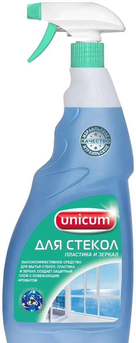 Средство чистящее UNICUM для мытья стекол, 500 мл