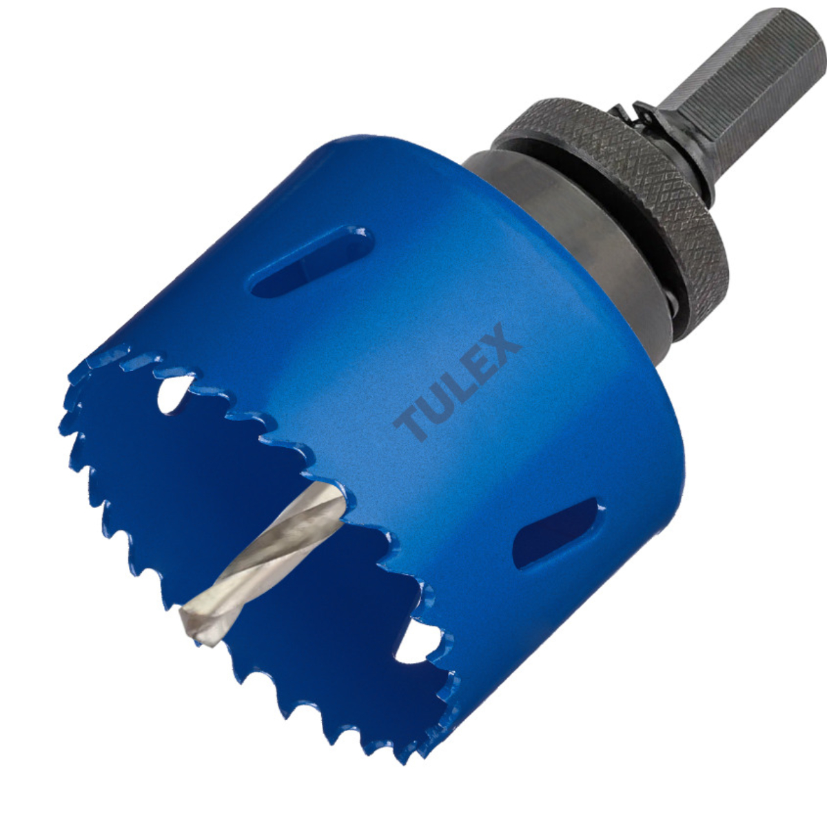 Коронка биметаллическая TULEX 601013-067 шестигранный хвостовик,с центрирующим сверлом,в сборе,67мм