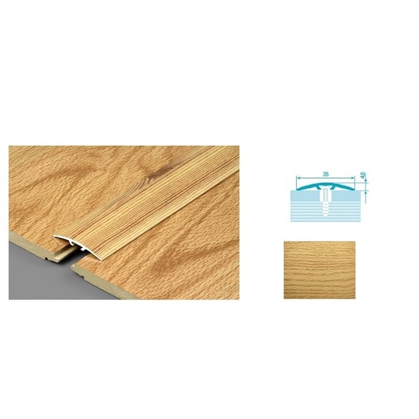 Планка порожная  ПС 04-3. дуб светлый.2,7м