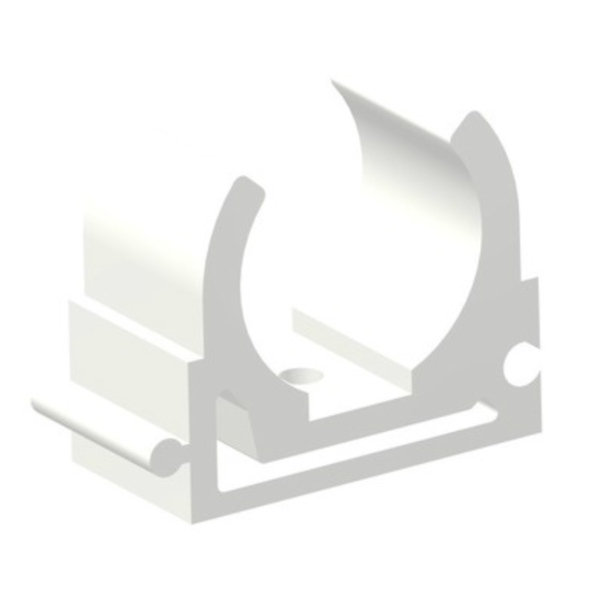 Клипса ПП 25 белый