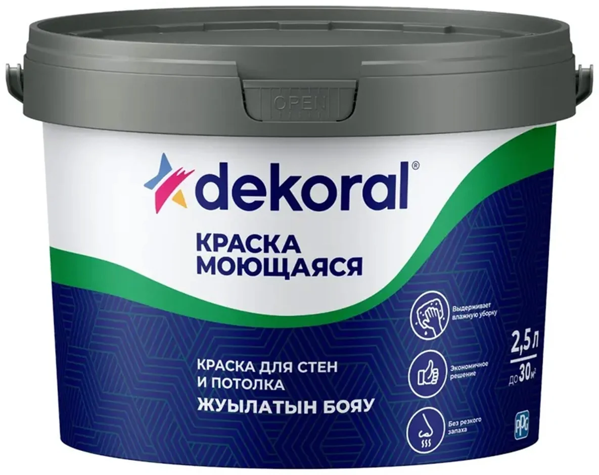 Dekoral Краска Моющаяся C 2,5л