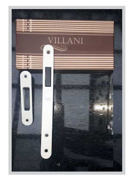 VL 759-85  WHITE  замок е/ц магн.