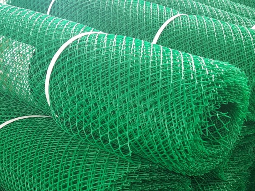 Решетка садовая Fuleren 15*15мм (1м*10м) зеленая