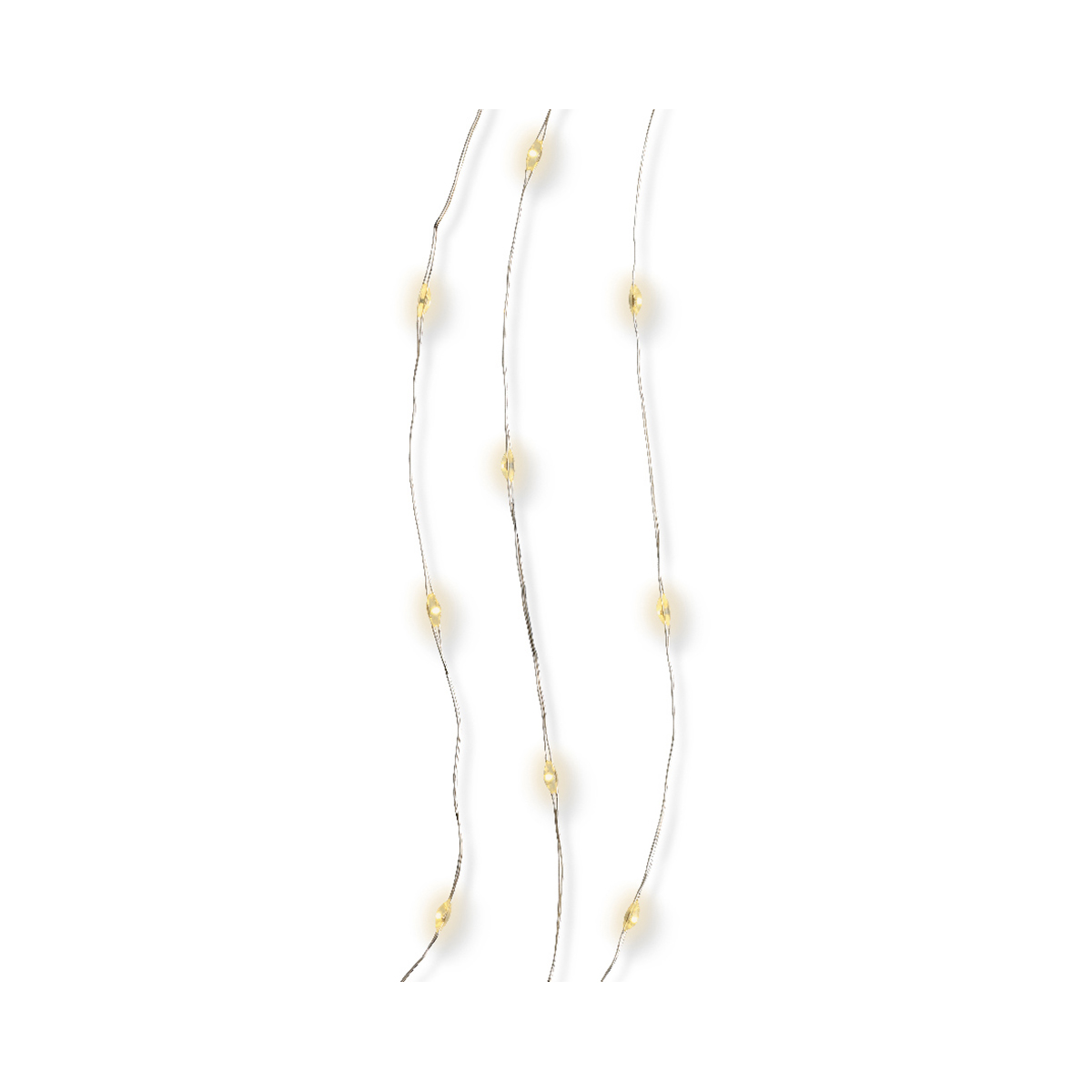 Микрогирлянда Lumineo LED Капелька 45 см на батарейке CR2032 (в кпл.не входит)482375 Kmg