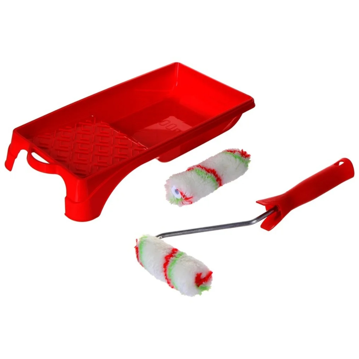 Малярный набор для работ с эмалями: кювета 150 мм х 290 мм и мини-валик 110 мм// Сибртех