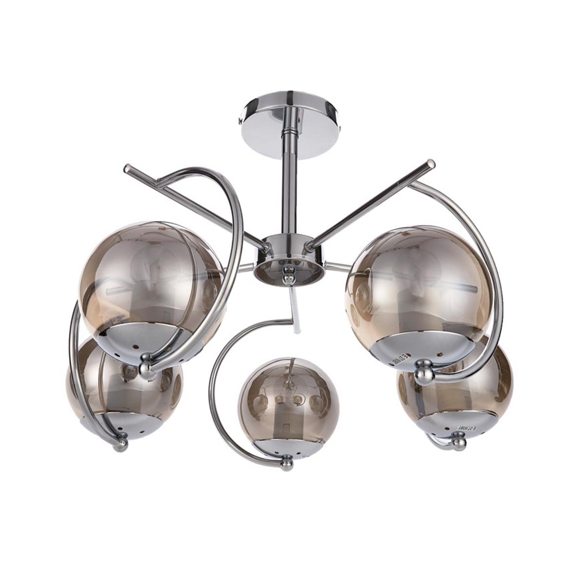 Люстра "Каскад" 151115 хром 5/Е27/60вт К007462