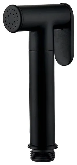 Гигиеническая лейка, черная, латунь, IDDIS, 020BBLGi20