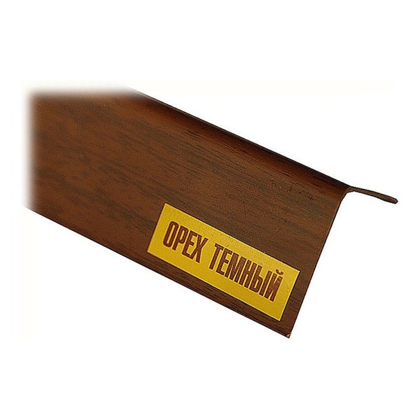 Угол 20*20мм 2,7м "Идеал" 293/Орех тём