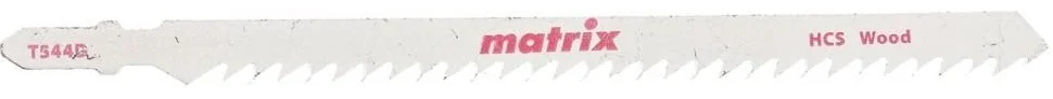 Полотна для электролобзика  по дереву, 3 шт.T544D, 125 x 4 мм, HCS// Matrix