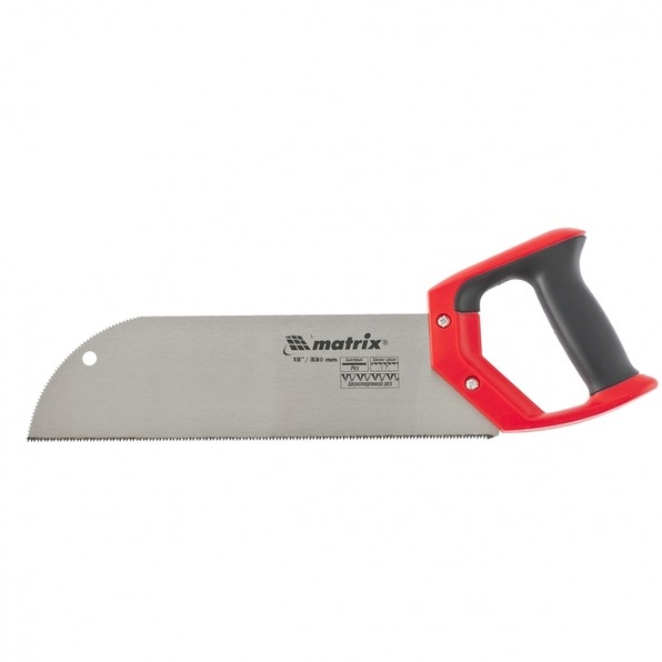 Пила для фанеры  с запилом, 330 мм, двухкомпонентная рукоятка// MATRIX