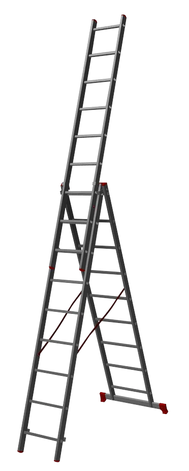 Лестница трехсекционная 3х9