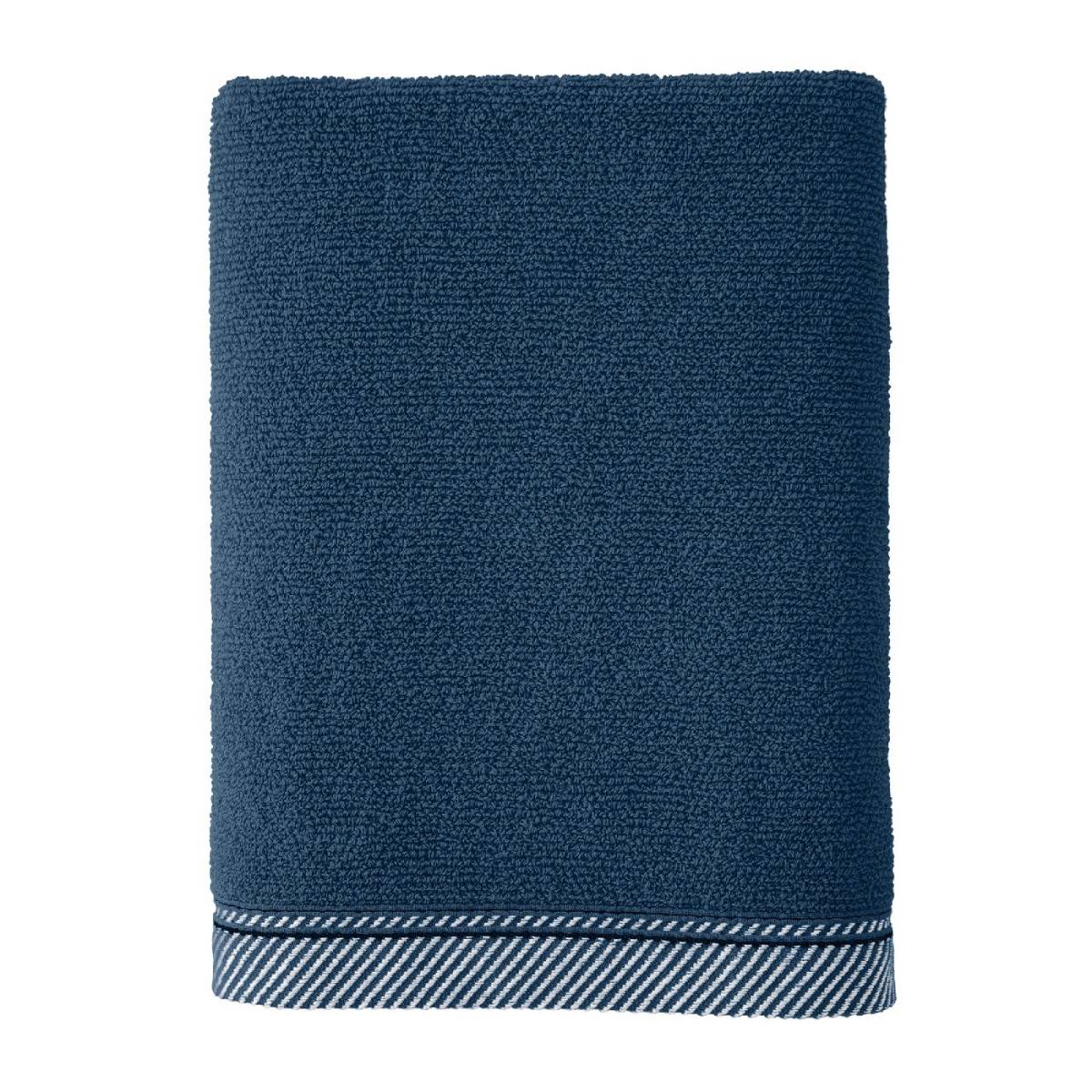 Полотенце Verossa Fjord 50х90 см темно-лазурный /бордюр 788445