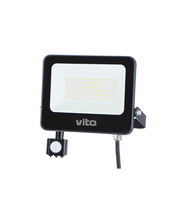 Прожектор светодиодный сенсорный VT/SAVA-S/50W/SMD/6000K/IP65/SENSOR/LED FLOODLIGHT