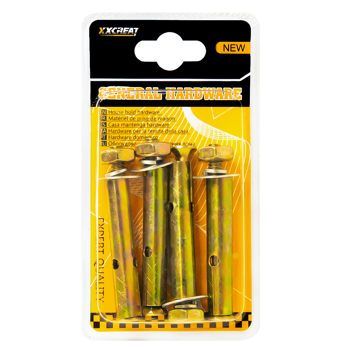 Анкерный болт 8X80  4PC (блистер)