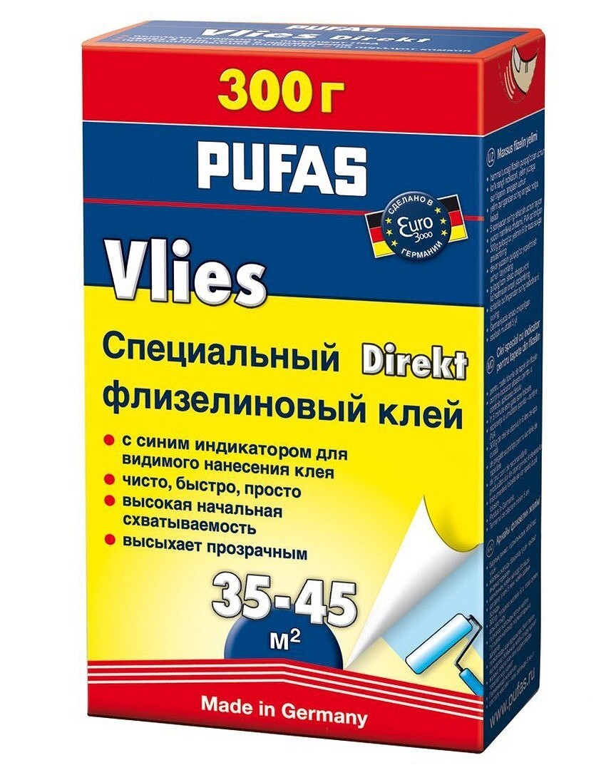 Клей PUFAS EURO 3000 300г Флизелиновый Директ