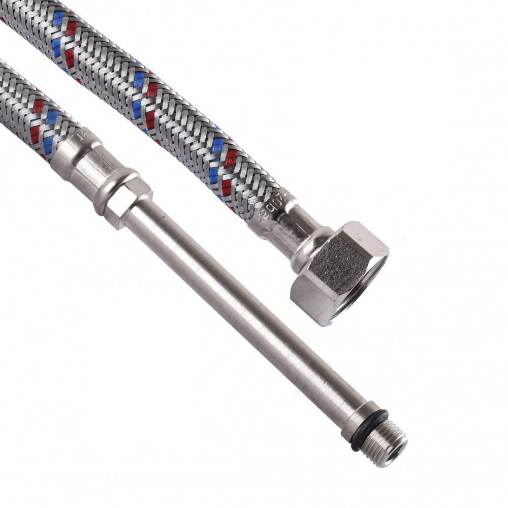 Подводка для смесителя 0,6m Г 1/2 М10*удлиненный