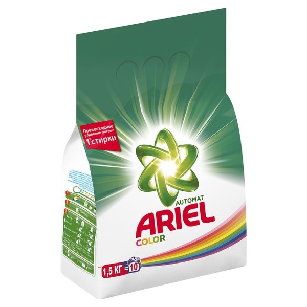 Порошок стиральный Ariel 1.5кг Сolor Automat
