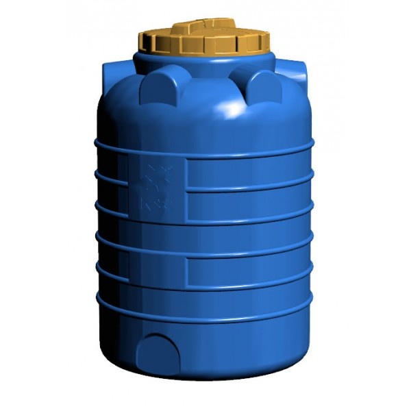 Емкость цилиндрическая вертикальная   300л (700х1080) 40-224