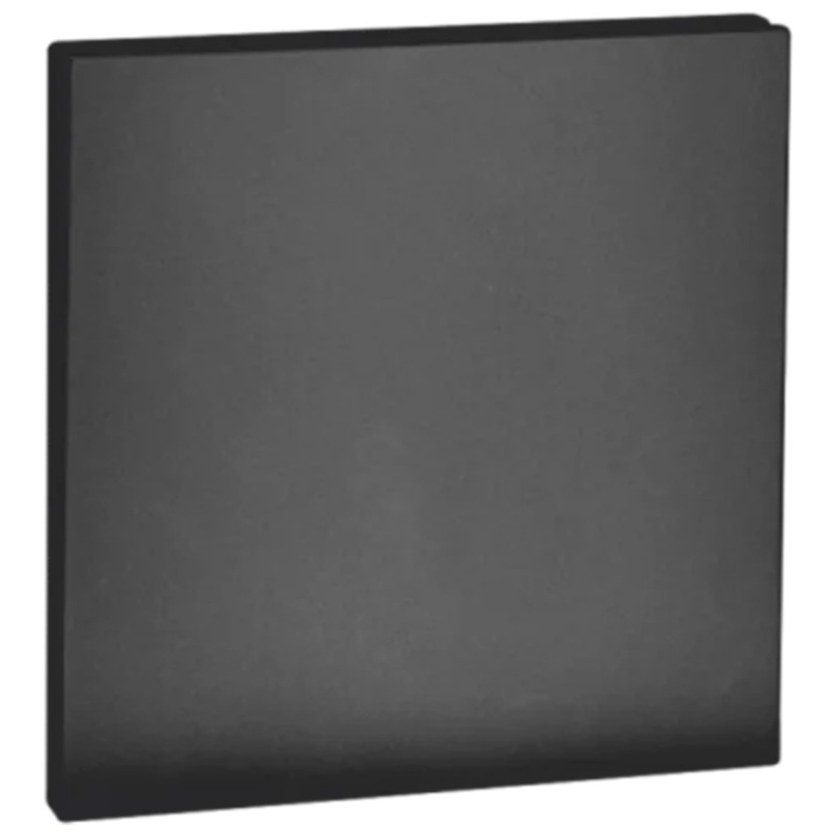 Выключатель 1 кл 10А с/у QUATTRO ULTIMA BLACK UNIT (10)