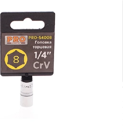 Головка 1/4" 9мм 6гр. PRO STARTUL (PRO-54009)