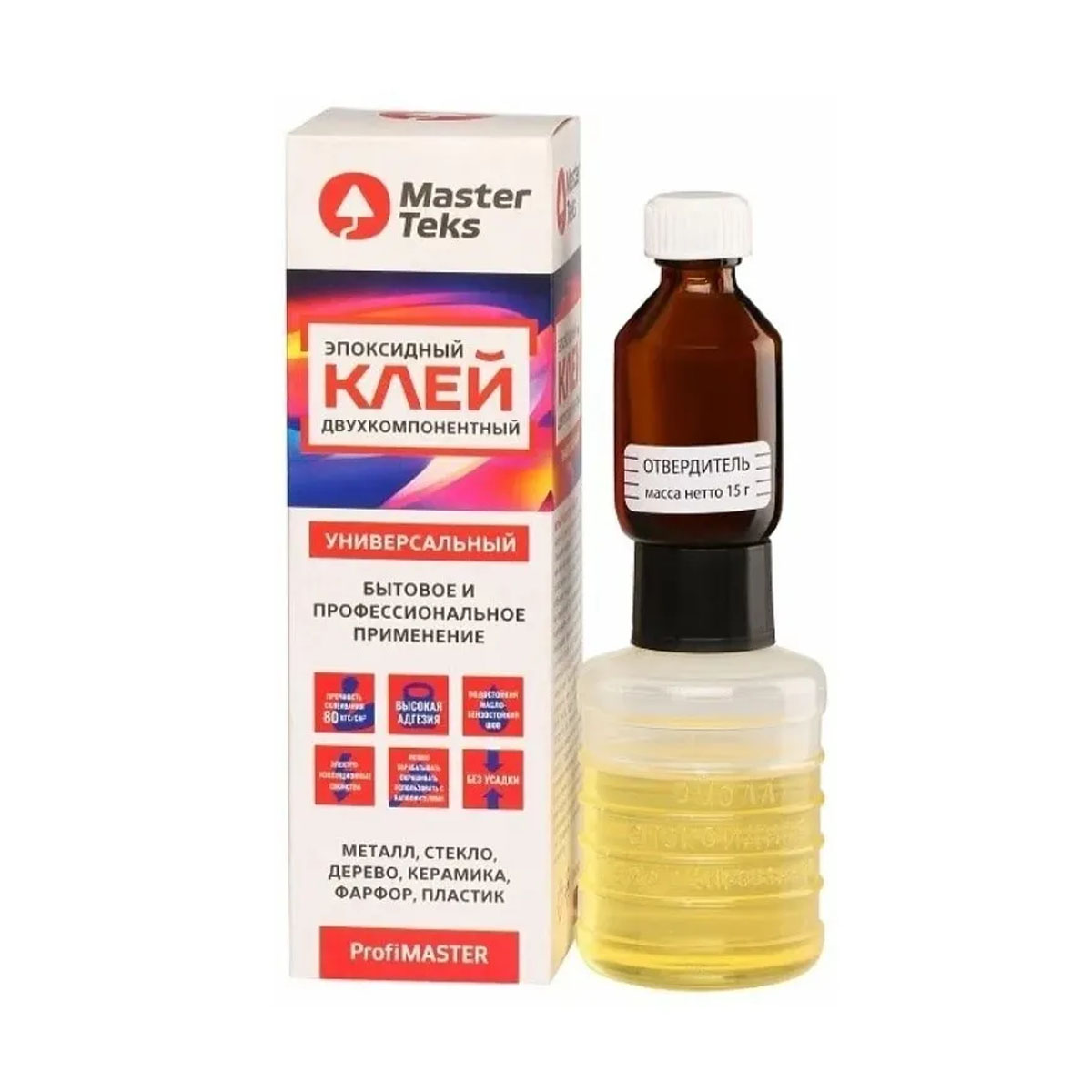 MasterTeks PM клей эпоксидный двухкомпонентный универсальный 0,14