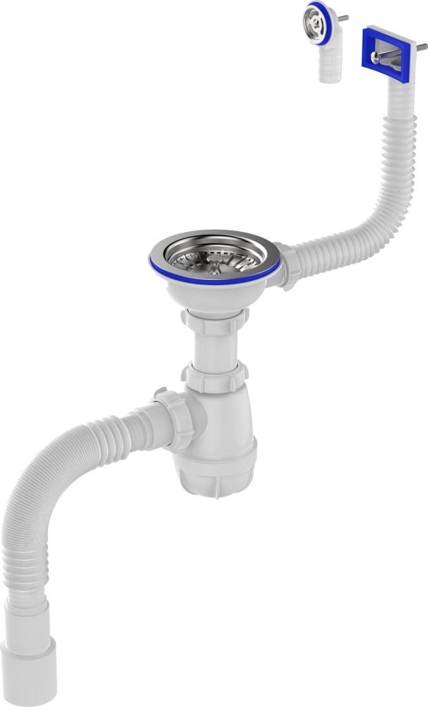 Сифон Aquant B0177-20-MR для мойки