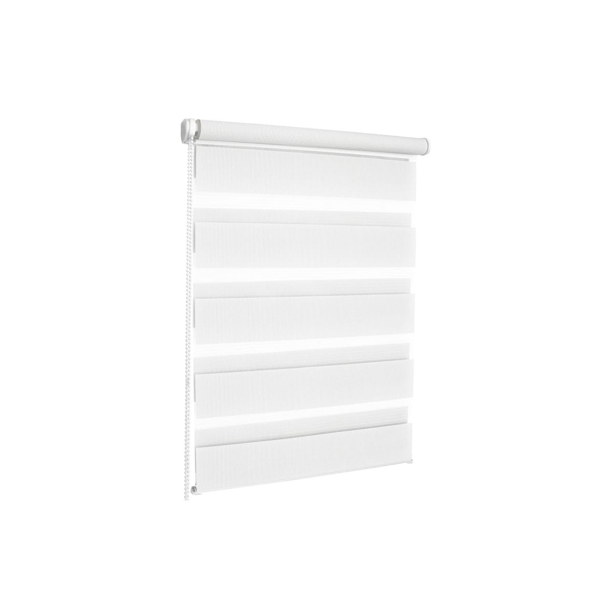 Штора рулонная День-Ночь белый 57х170 см 400501057