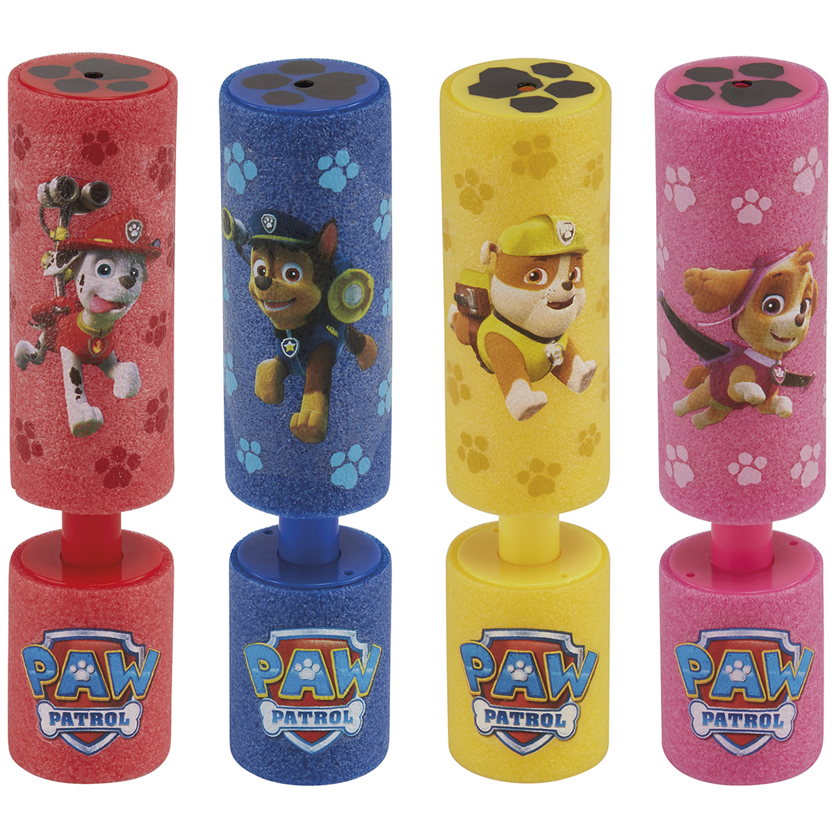 Пистолет водный Happy People Paw Patrol 15x4 см дальность стрельбы 7 м цвет в ассорт.16335