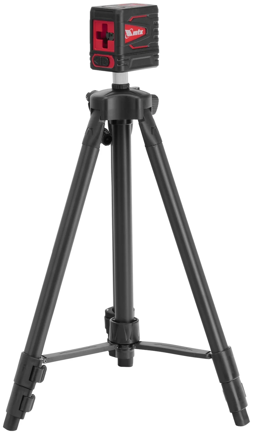 Лазерный уровень QBC GREEN Pro SET, 20 м, зеленый луч, батарейки, штатив// MTX