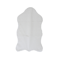 Шкура декоративная Kaemingk 90х150 см белая 617773